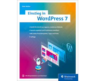 Cover von Einstieg in WordPress 7