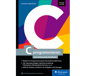 Cover von C programmieren