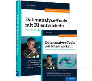 Cover von Datenanalyse-Tools mit KI entwickeln