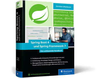 Cover von Spring Boot 4 und Spring Framework 7
