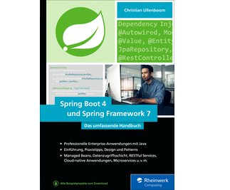 Cover von Spring Boot 4 und Spring Framework 7
