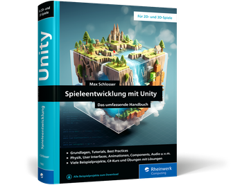 Cover von Spieleentwicklung mit Unity