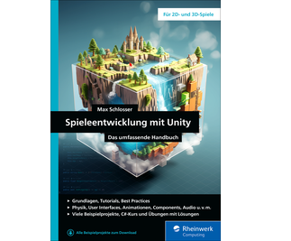 Cover von Spieleentwicklung mit Unity