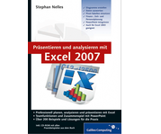 Cover von Präsentieren und analysieren mit Excel