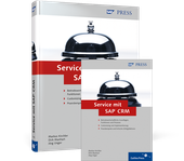 Cover von Service mit SAP CRM
