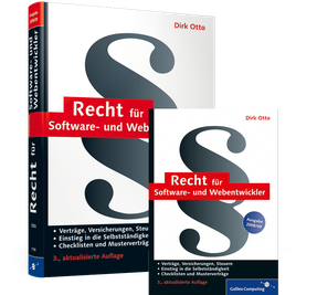 Cover von Recht für Software- und Webentwickler