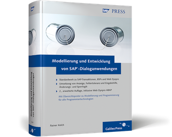 Cover von Modellierung und Entwicklung von SAP-Dialoganwendungen
