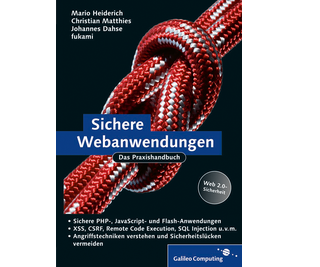 Cover von Sichere Webanwendungen