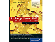 Cover von Exchange Server 2007 und Office Communications Server 2007