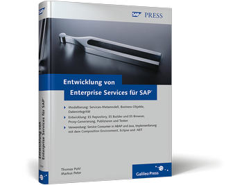 Cover von Entwicklung von Enterprise Services für SAP