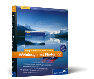Cover von Webdesign mit Photoshop