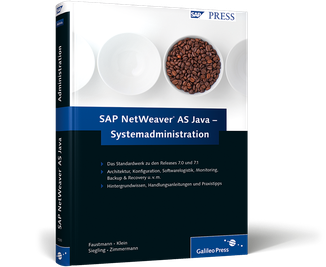 Cover von SAP NetWeaver AS Java – Systemadministration