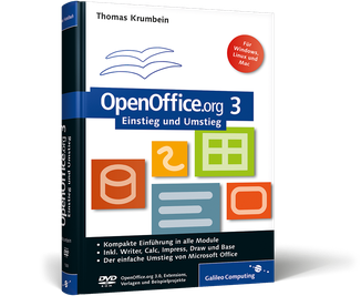 Cover von OpenOffice.org 3 Einstieg und Umstieg