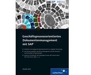 Cover von Geschäftsprozessorientiertes Dokumentenmanagement mit SAP