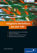 Cover von Integrierte Werteflüsse mit SAP ERP