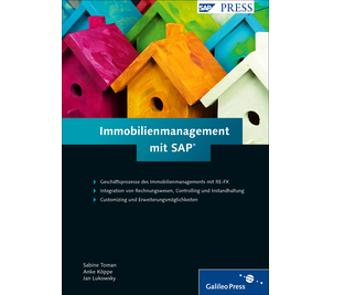 Cover von Immobilienmanagement mit SAP