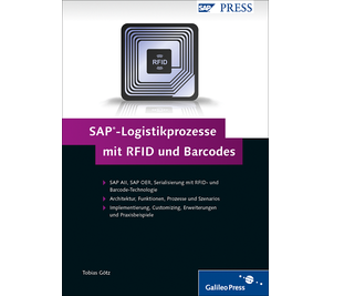 Cover von SAP-Logistikprozesse mit RFID und Barcodes