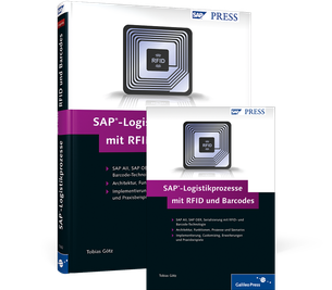 Cover von SAP-Logistikprozesse mit RFID und Barcodes
