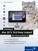 Cover von Einstieg in Mac OS X 10.6 Snow Leopard