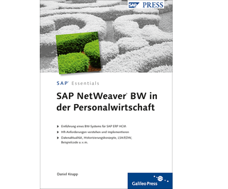 Cover von SAP NetWeaver BW in der Personalwirtschaft