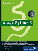 Cover von Einstieg in Python 3