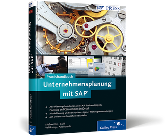 Cover von Praxishandbuch Unternehmensplanung mit SAP