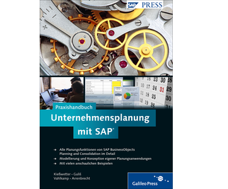 Cover von Praxishandbuch Unternehmensplanung mit SAP