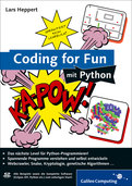 Cover von Coding for Fun mit Python