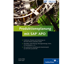 Cover von Produktionsplanung mit SAP APO