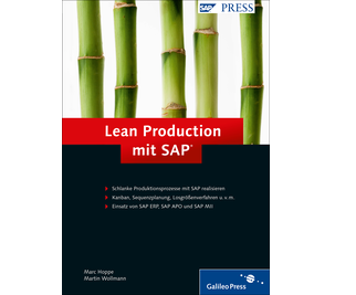 Cover von Lean Production mit SAP