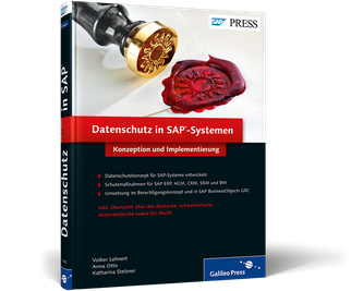 Cover von Datenschutz in SAP-Systemen