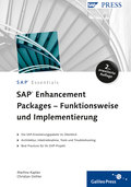 Cover von SAP Enhancement Packages – Funktionsweise und Implementierung