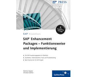 Cover von SAP Enhancement Packages – Funktionsweise und Implementierung