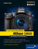 Cover von Nikon D600. Das Kamerahandbuch