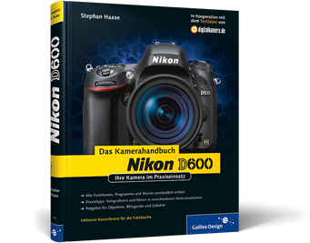 Cover von Nikon D600. Das Kamerahandbuch