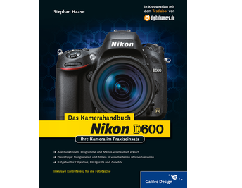 Cover von Nikon D600. Das Kamerahandbuch