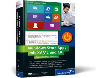 Cover von Windows Store Apps mit XAML und C#