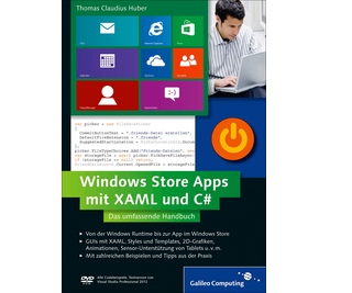 Cover von Windows Store Apps mit XAML und C#
