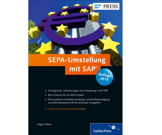 Cover von SEPA-Umstellung mit SAP