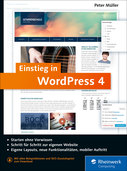 Cover von Einstieg in WordPress 4