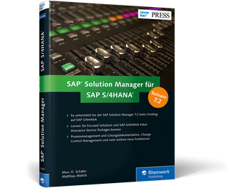 Cover von SAP Solution Manager für SAP S/4HANA