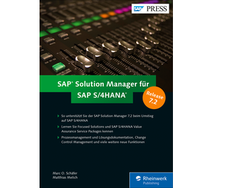 Cover von SAP Solution Manager für SAP S/4HANA