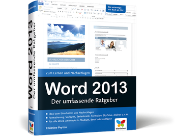 Cover von Word 2013
