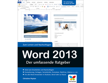 Cover von Word 2013