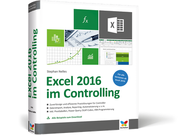 Cover von Excel 2016 im Controlling