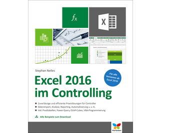 Cover von Excel 2016 im Controlling