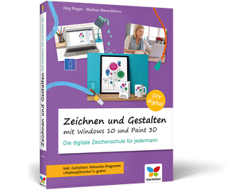 Cover von Zeichnen und gestalten mit Windows 10 und Paint 3D