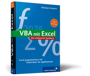 Cover von VBA mit Excel