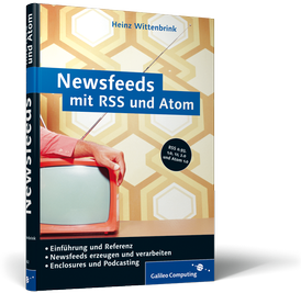 Cover von Newsfeeds mit RSS und Atom