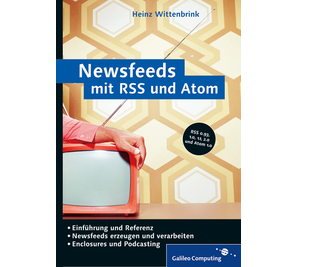 Cover von Newsfeeds mit RSS und Atom